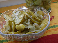 Салат «Нежинский» из огурцов