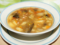 Похлёбка грибная