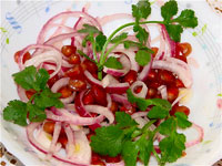 Закуска с гранатом