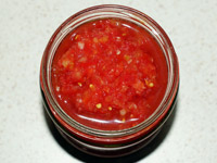 «Сырая» аджика из помидор