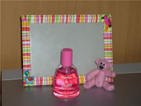 Рамочка для фотографии в стиле декупаж