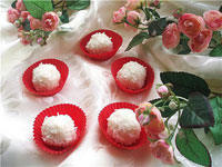 Конфеты «Рафаэлло» из творога