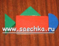 38 занятие - Рыбка (конструирование)