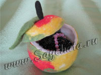 Валяние шкатулки