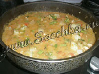 Чечевица с овощами