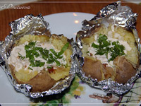 Картофель, запечённый в духовке