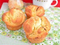 Апельсиновые булочки с шоколадом