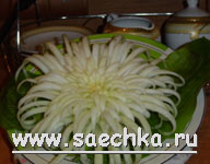 Хризантема из пекинской капусты