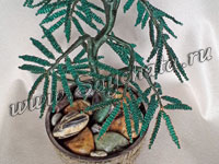 Туя из бисера