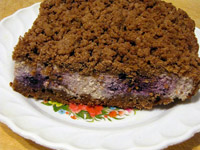 Творожно-ягодный пирог из шоколадной крошки