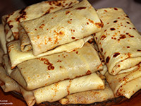 Блины с мясом