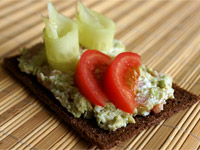 Тосты с рыбой